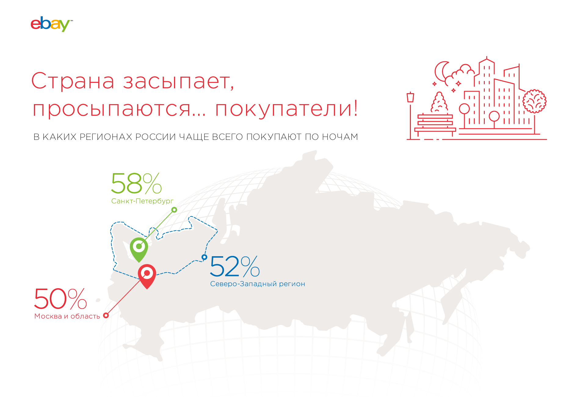 Страна засыпает, просыпаются покупатели